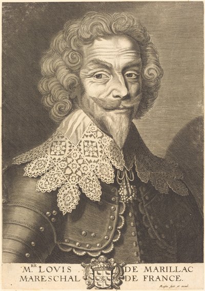 Louis de Marillac, Duke of Beaufort by Michel Lasne