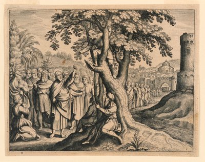 Zacchaeus the Publican by Michel Lasne