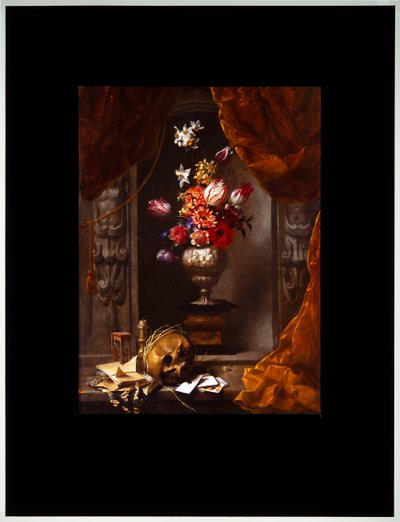 Still Life with Vase of Flowers by Michel de Bouillon