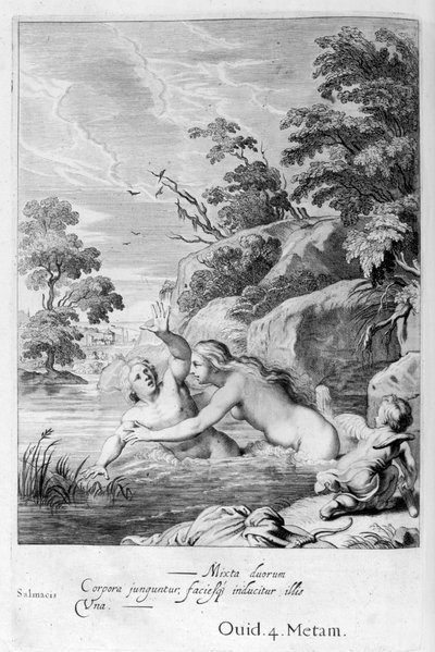 The Nymph Salmacis and Hermaphroditus by Michel de Marolles