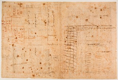 Counts of masonry work by Michelangelo Buonarroti