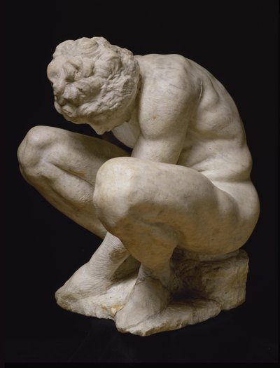 Crouching Boy by Michelangelo Buonarroti