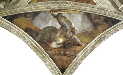 David and Goliath by Michelangelo Buonarroti
