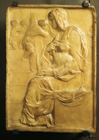 Madonna of Stairs by Michelangelo Buonarroti