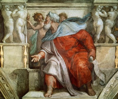 Prophet Ezekiel by Michelangelo Buonarroti