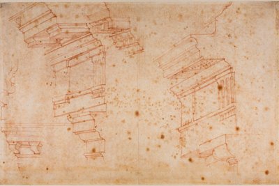 Studies from Roman monuments by Michelangelo Buonarroti