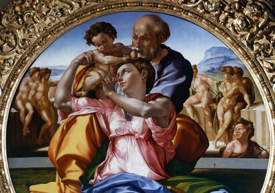 The Holy Family or Tondo Doni by Michelangelo Buonarroti
