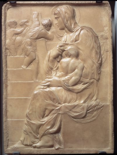 The Madonna of the Stairs by Michelangelo Buonarroti