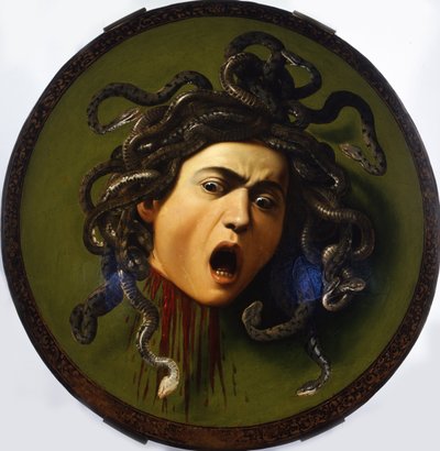 Medusa, 1596-1598 by Michelangelo Merisi Caravaggio