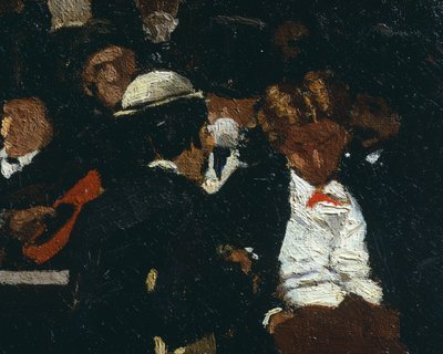 Piazza San Marco, detail, 1869 by Michele Cammarano