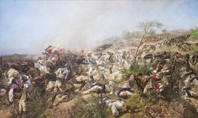 The Battle of Dogali by Michele Cammarano