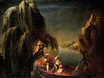 The Departure of the Betrothed by Michele Fanoli