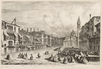 Views of Venice: S. Maria Formosa by Michele Marieschi
