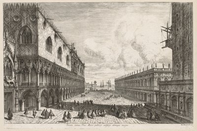 Views of Venice: The Piazzetta, 1741 by Michele Marieschi