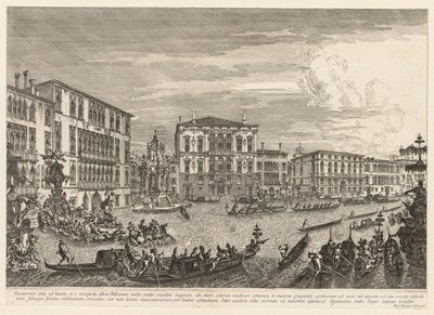 Views of Venice: The Regatta by Michele Marieschi