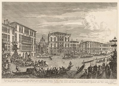 Views of Venice: The Regatta by Michele Marieschi