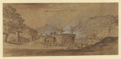 Lime Kiln near Lyon by Michiel van Overbeek