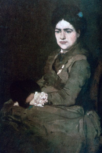 Mrs Munkacsy by Mihály Munkácsy
