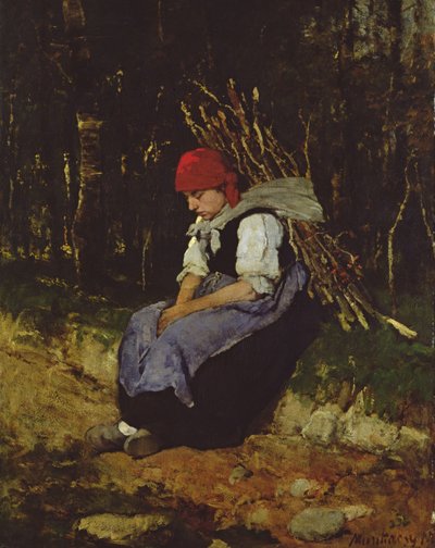 The Twig Gatherer by Mihály Munkácsy