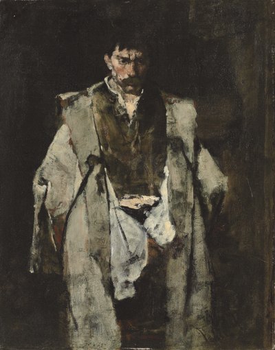 Tramp at Night by Mihály Munkácsy