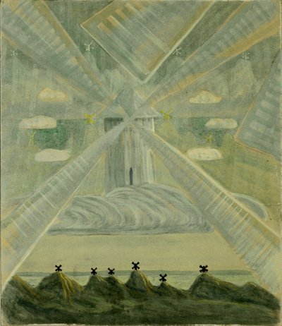 Andante Sonata II by Mikalojus Konstantinas Čiurlionis