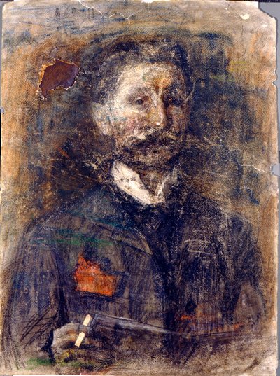 Self-Portrait by Mikhail Aleksandrovich Vrubel