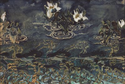 Water Lilies by Mikhail Aleksandrovich Vrubel