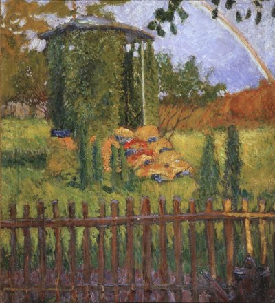An Garden Arbour by Mikhail Nikolayevich Yakovlev
