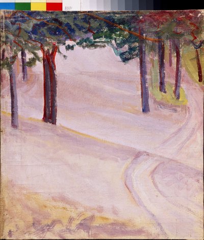 Landscape by Mikhail Vasilievich Matyushin