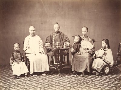 Mandarin with Family, 1860-1863 by Milton M. Miller