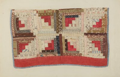 Patchwork Bedspread by Mina Greene