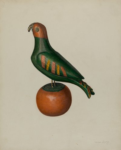 Pa. German Parrot by Mina Lowry