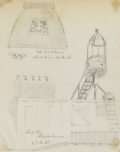 Alexandria (Rooftop/Cap of a Column) by Miner Kilbourne Kellogg
