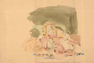 Bedouin Reclining by Miner Kilbourne Kellogg