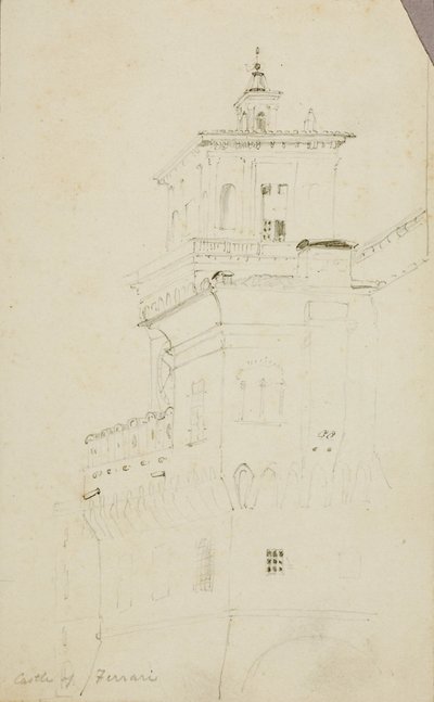 Castle at Ferrari by Miner Kilbourne Kellogg