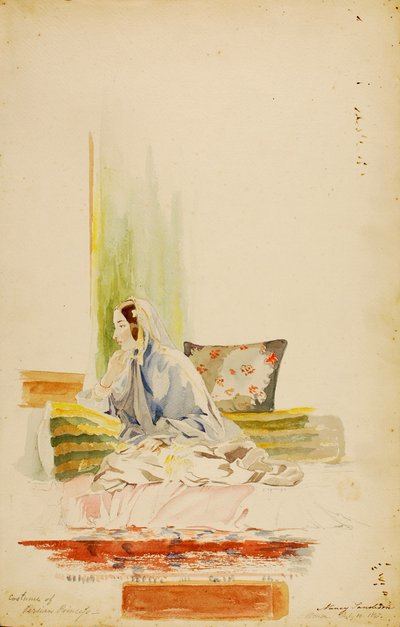 Costume of Persian Princess, Brusa by Miner Kilbourne Kellogg
