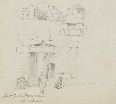 East Gate, Damascus by Miner Kilbourne Kellogg