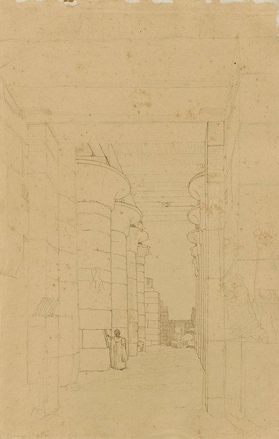 Egyptian Temple by Miner Kilbourne Kellogg