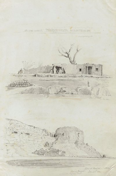 Gebel el Haridi by Miner Kilbourne Kellogg