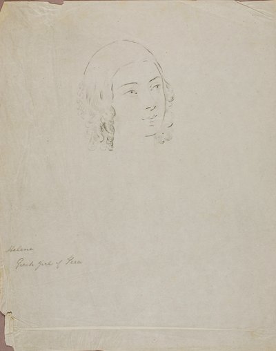 Helene, Greek Girl of Pera by Miner Kilbourne Kellogg