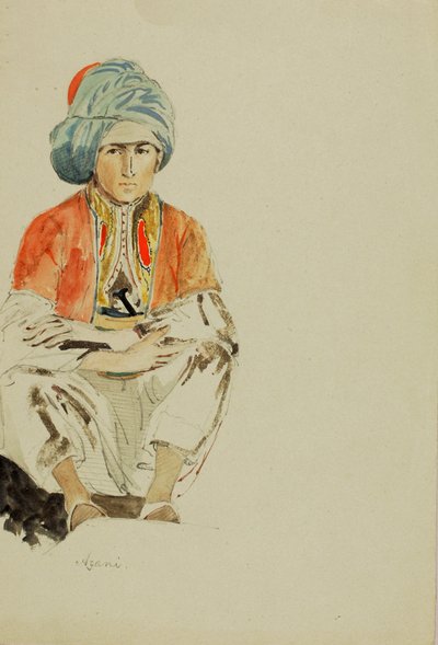 Man, Azani, n.d. by Miner Kilbourne Kellogg