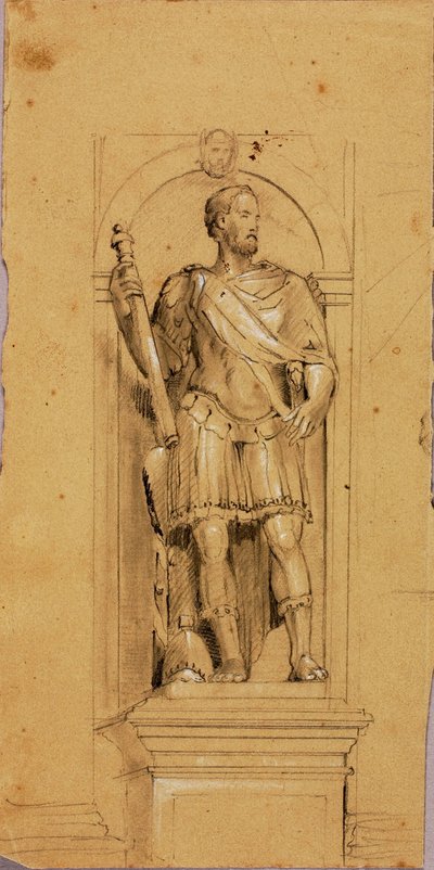 Statue of the Duke of Urbino by Miner Kilbourne Kellogg
