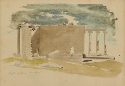 Temple of Azani, from South by Miner Kilbourne Kellogg