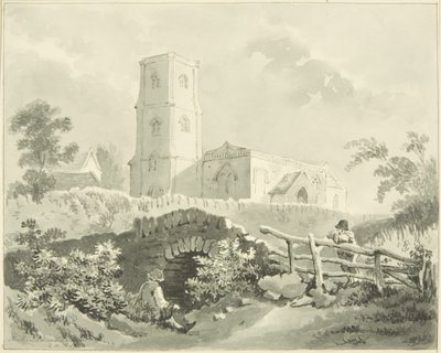 Tickenham Church by Miss Martha Bird