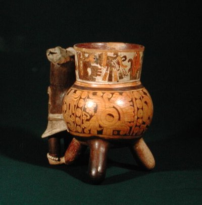 Tripod Pot by Mixtec Puebla Mixtec Puebla