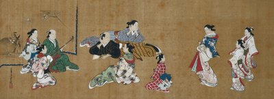 Entertainment Scene by Miyagawa Chōshun