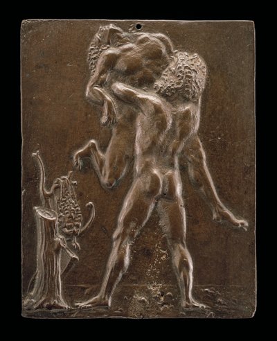 Hercules and Antaeus by Moderno