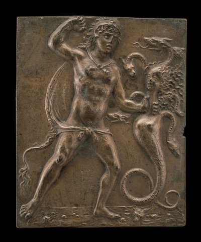 Hercules and the Lernaean Hydra by Moderno