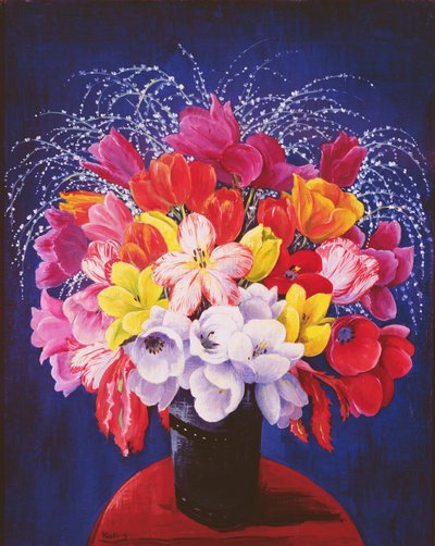 Bouquet of Tulips by Moise Kisling