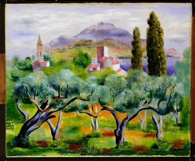 Landscape, c.1920 by Moise Kisling